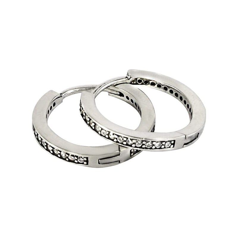 Strieborné náušnice Glare 926 65800048