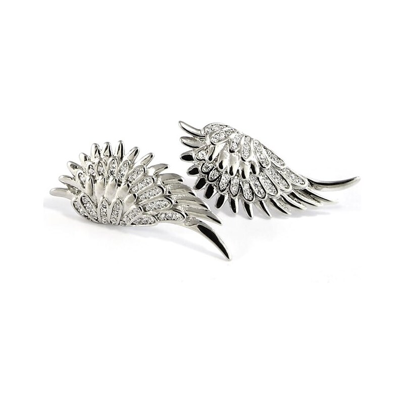 Strieborné náušnice Glare 934 65800055