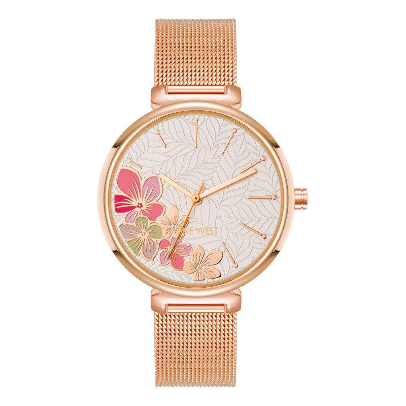 Nine West Analógové hodinky NW/3000FLRG 66579040