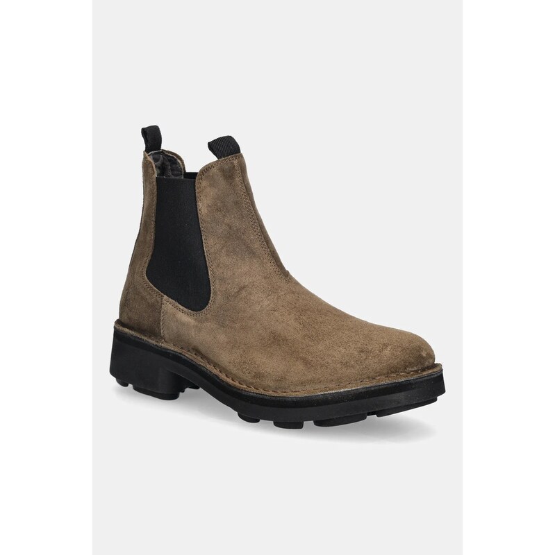Semišové topánky chelsea Fly London NOLL127FLY 65802027
