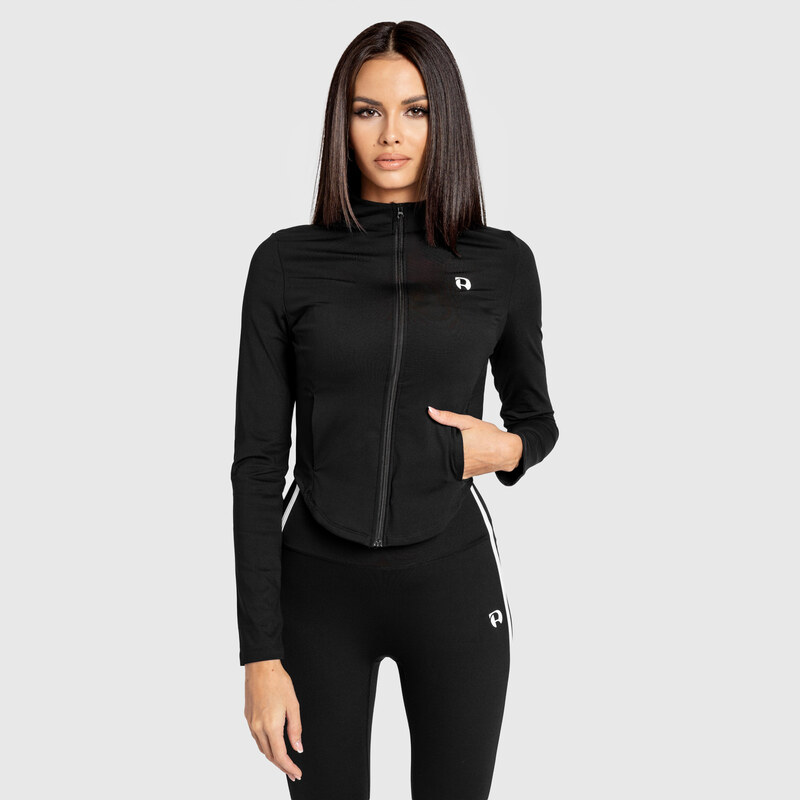Dámska športová bunda na zips Iron Aesthetics Define, čierna 65801570