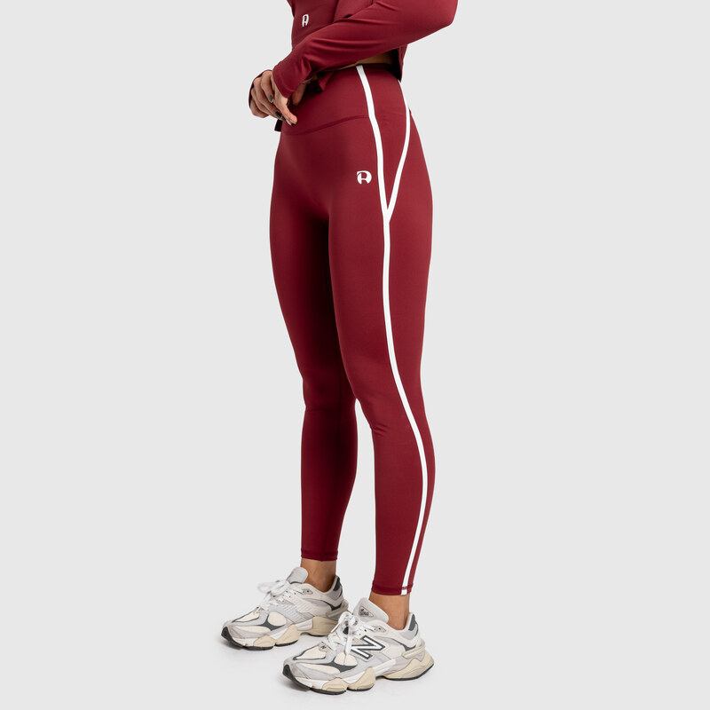 Dámske legíny Iron Aesthetics Define, bordové 65801571