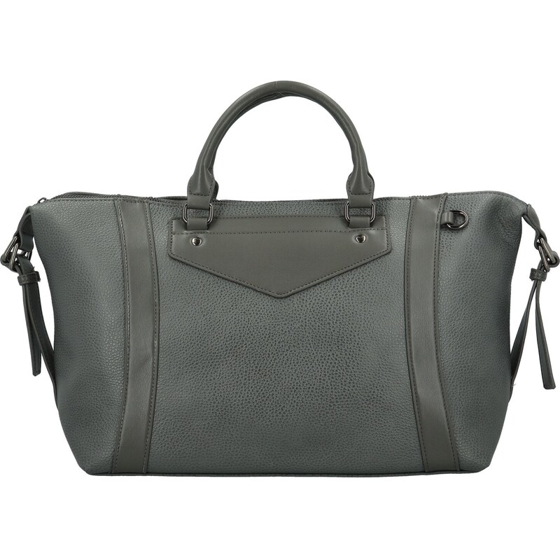 Dámska kabelka do ruky tmavo šedá - Maria C Shaila šedá 65846008