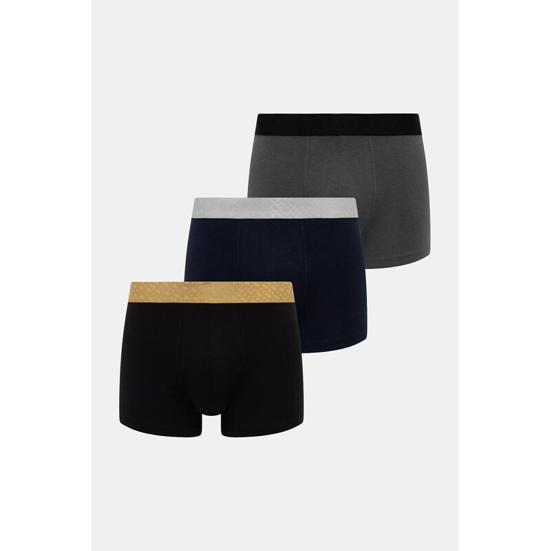 Boxerky BOSS 3-pak Trunk 3P MetallicM G 65801155