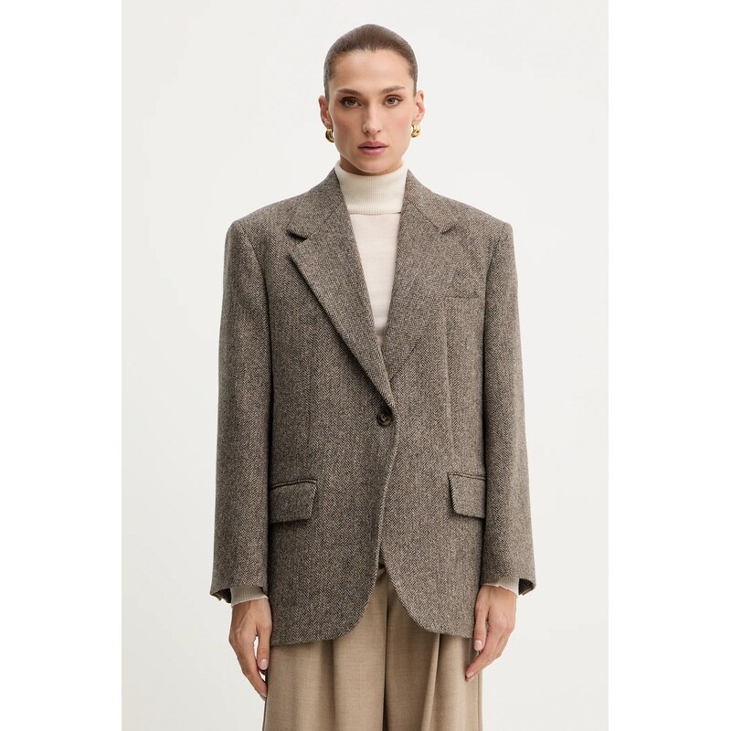 Vlnené sako Weekend Max Mara TRONTO 65802103