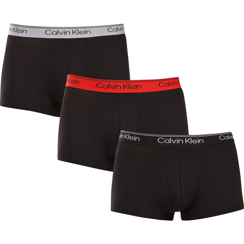 3PACK pánske boxerky Calvin Klein čierne (NB4409-0AZ) 66421116