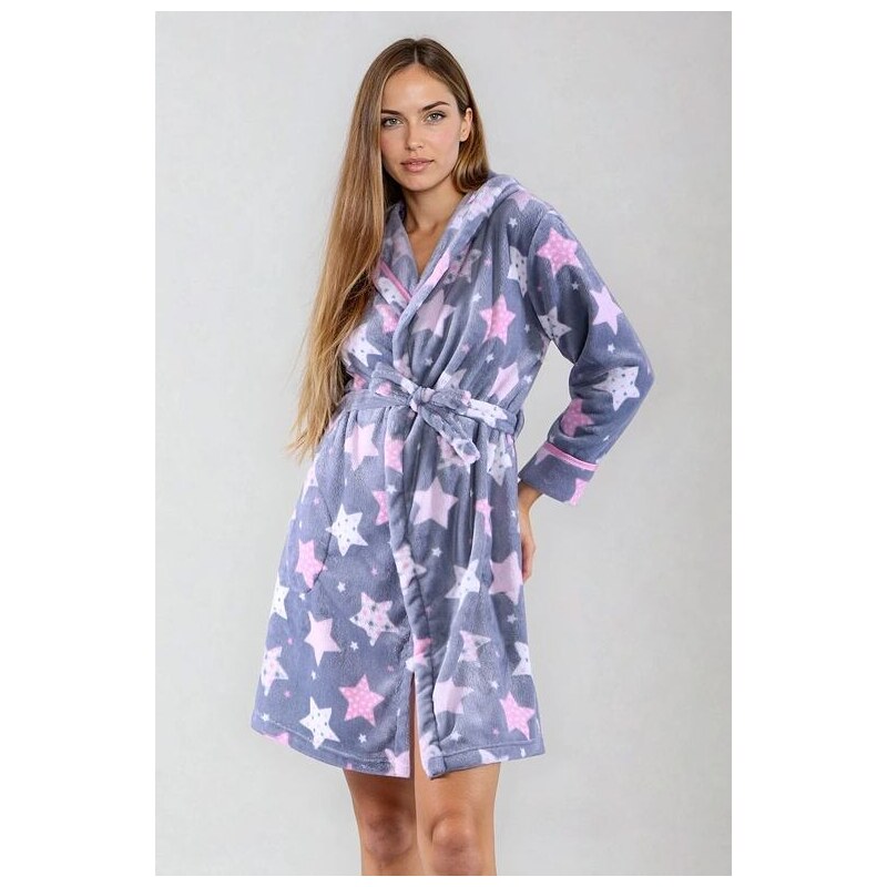 Dorota Dámsky župan Hollywood sivý 6086077