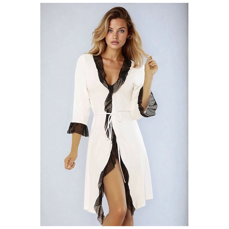 Kalimo Letný dámsky župan Chios ecru 15469815