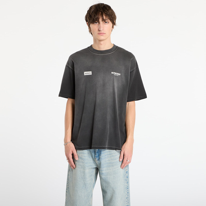 Tričko REPRESENT Oasis Owners Club T-Shirt Stained Black L 65802440