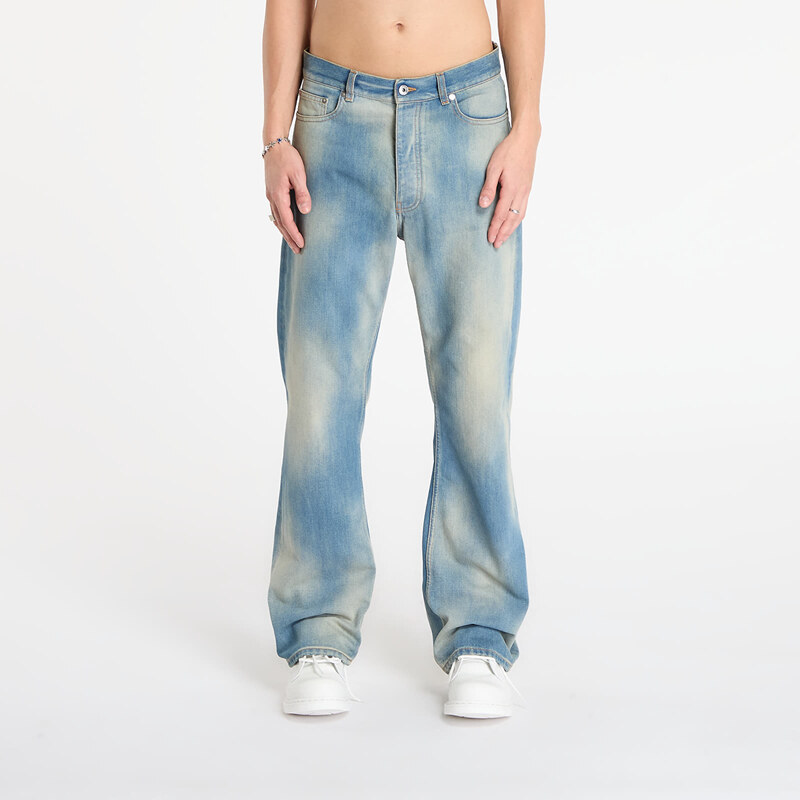 Kalhoty Off-White Diag Raw Patch 90S Skate Jean Dirty Blue 36 65802507