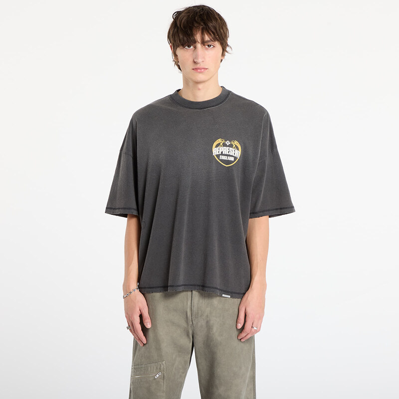 Tričko REPRESENT Angel Border T-Shirt Stained Black XXL 65802526