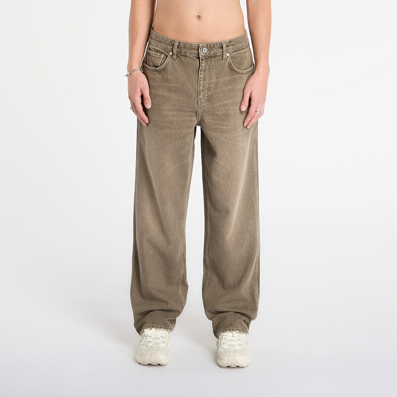 Džínsy REPRESENT R3 Baggy Denim Washed Olive 32 65802471