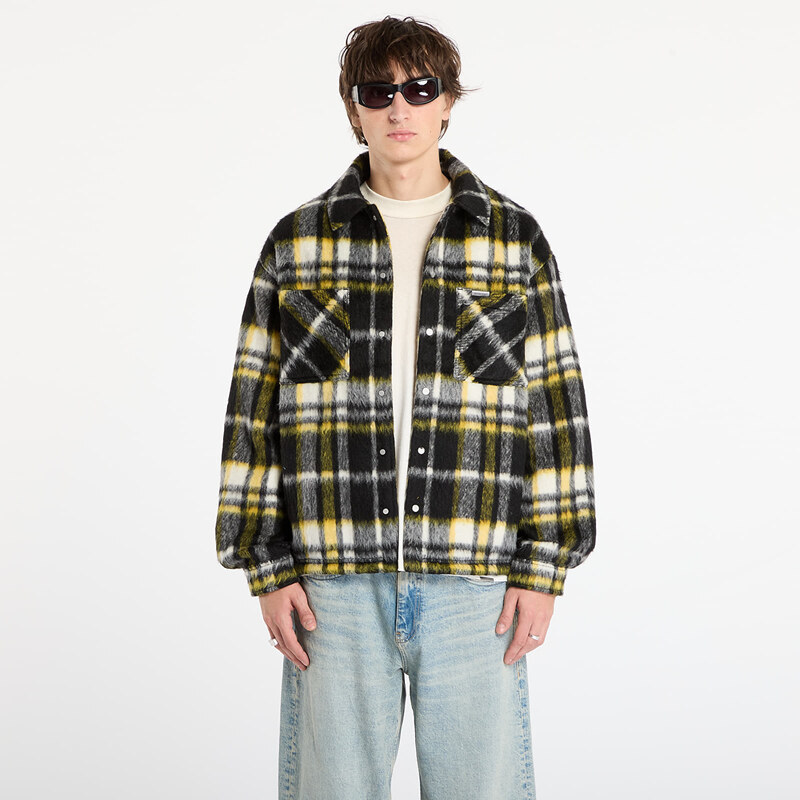 Bunda REPRESENT Textured Overshirt Jet Black M 65802523