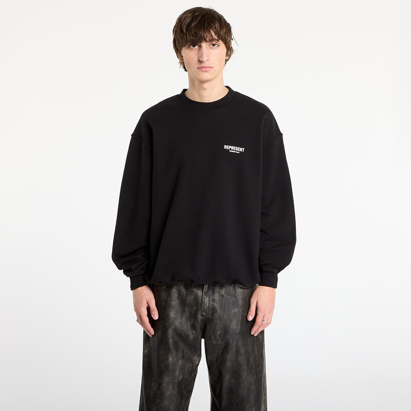 Mikina REPRESENT Owners Club Sweater Black M 65802462