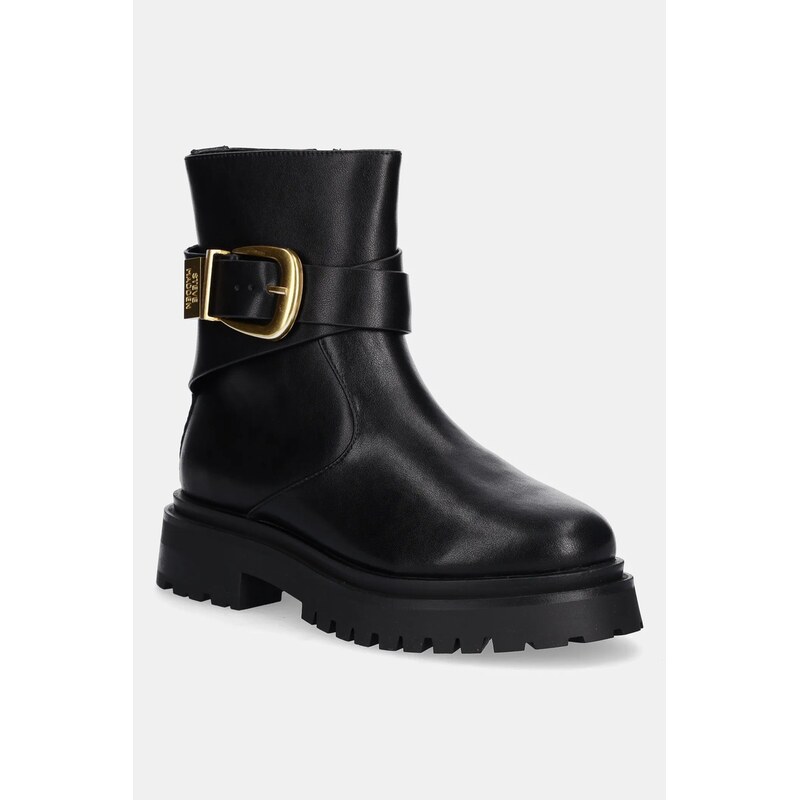 Kožené členkové topánky Steve Madden Lexs 65819448