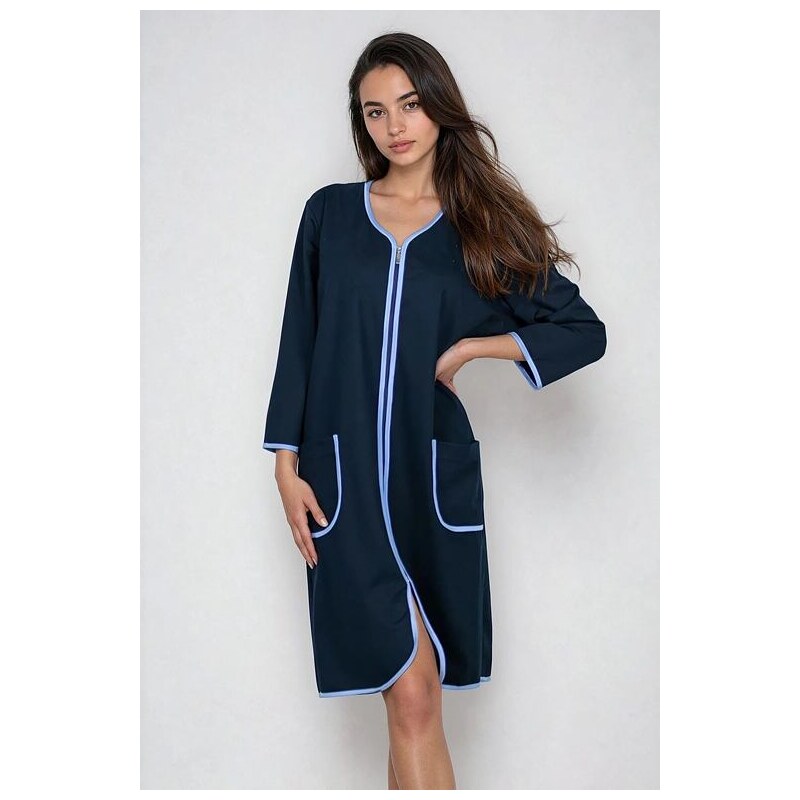 Kuba Bavlnený župan Denisa tmavo modrý 32403183