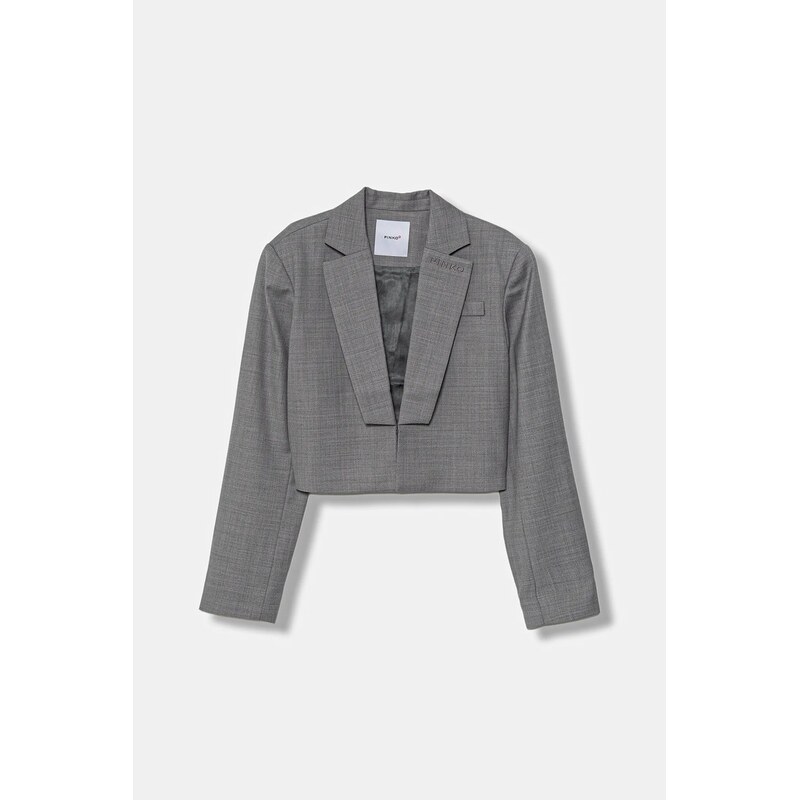 Detská bunda s prímesou vlny Pinko 65852758