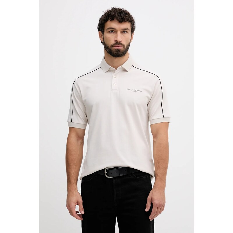 Bavlnené polo tričko Armani Exchange 66530661