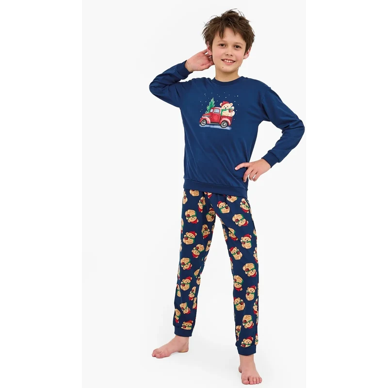 Chlapčenské pyžamo Cornette Young Boy 966/172 Teddy Christmas 134-164 66862684