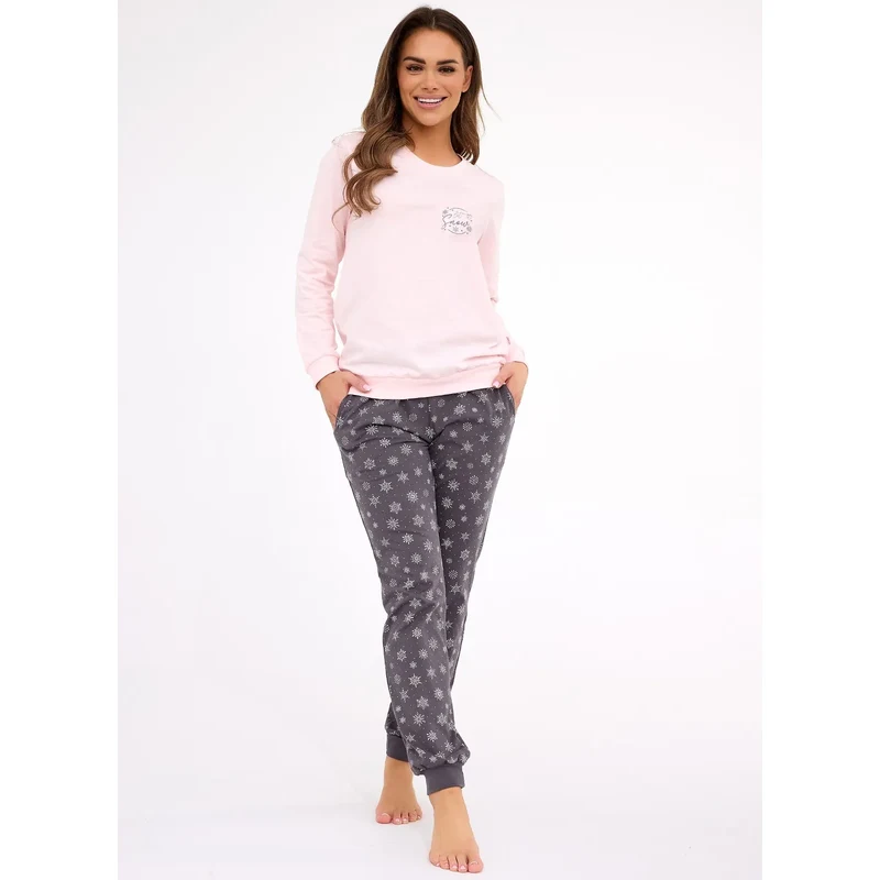 Dámske pyžamo Cornette 163/461 Snow 3XL-5XL 65952525