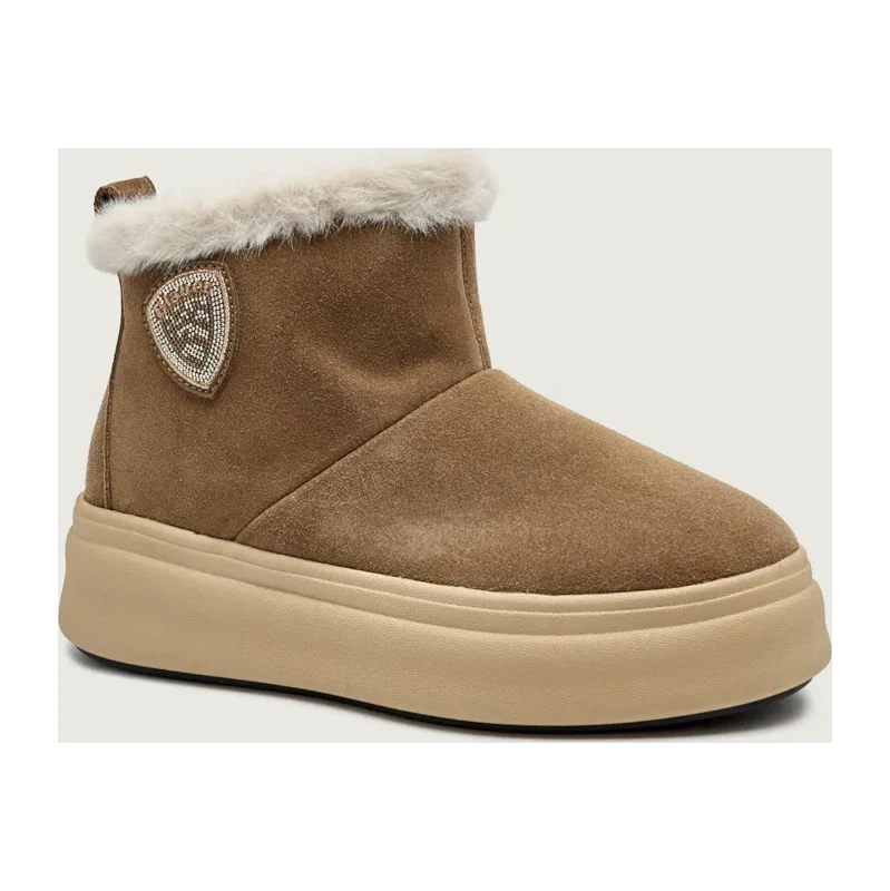 BLAUER Snehule EMERY02 | semiš | shearling 65802214