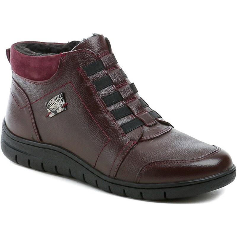 Wild R732-00 bordová dámska zimná obuv 65805370