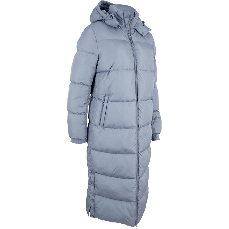 bonprix Funkčný prešívaný kabát, vodu odpudzujúca funkcia, farba modrá 45670705