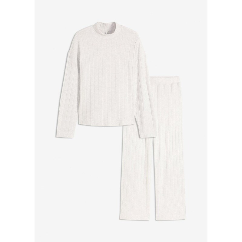 bonprix Domáce oblečenie oversize, farba biela 65805861