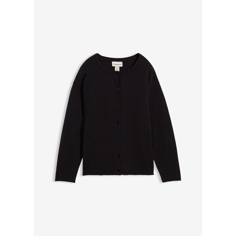 bonprix Jemne pletený sveter, farba čierna 65806130