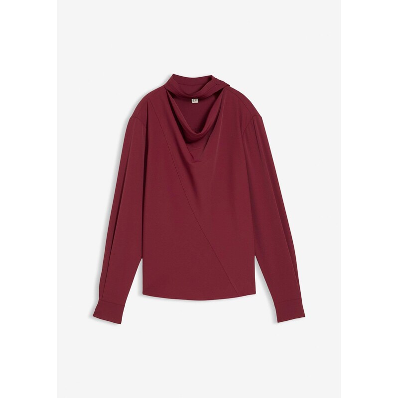 bonprix Blúzka, ľahko lesklá, farba červená 65806381