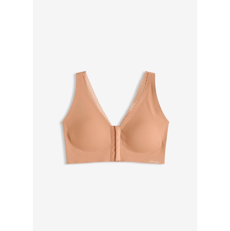 bonprix Vatovaná podprsenka Lasercut bez kostíc, Feel Comfort, farba 65806850