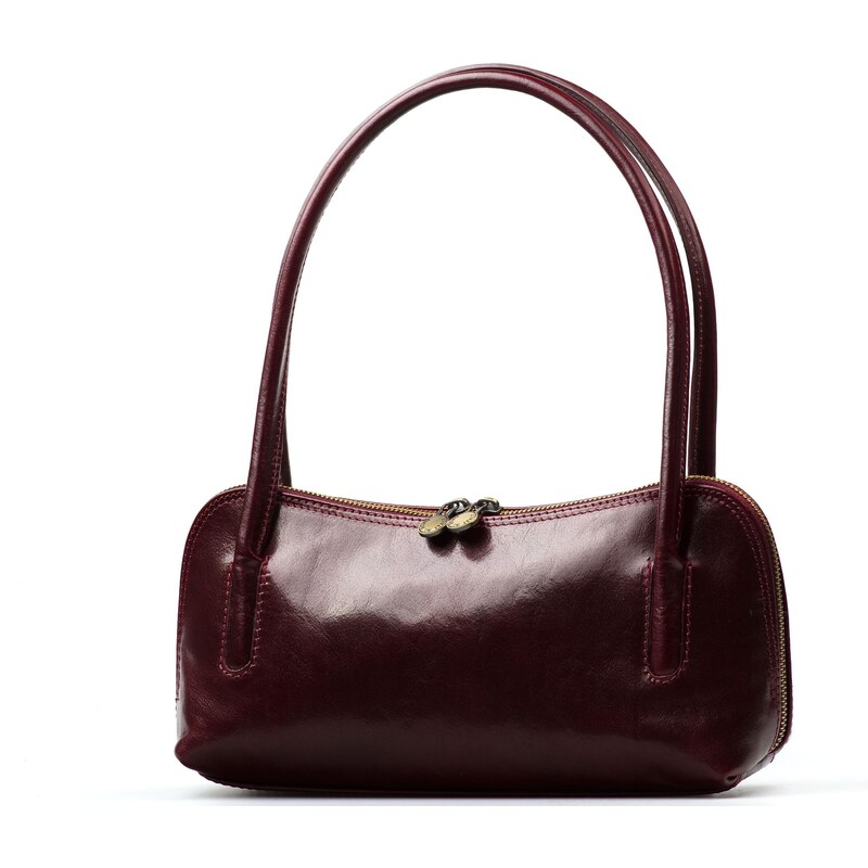 Blaire Kožená kabelka Telsa bordó 65807364