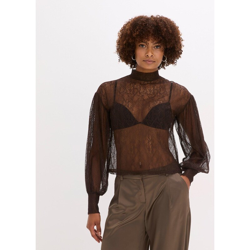 bonprix Tričko, farba hnedá 65806263