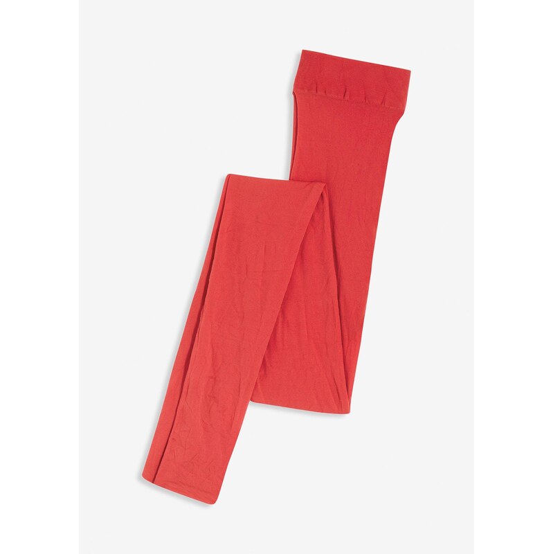 bonprix Pančuchové nohavice 30 DEN, farba červená 65916011