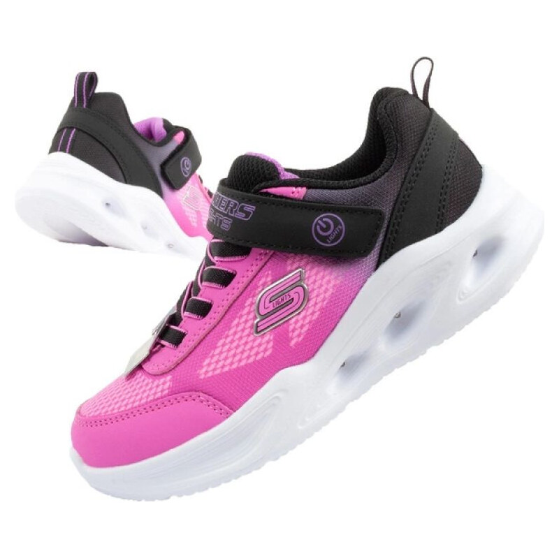 Skechers S Lights Topánky pre dievčatá Športové deti Pohodlné LED 65808015