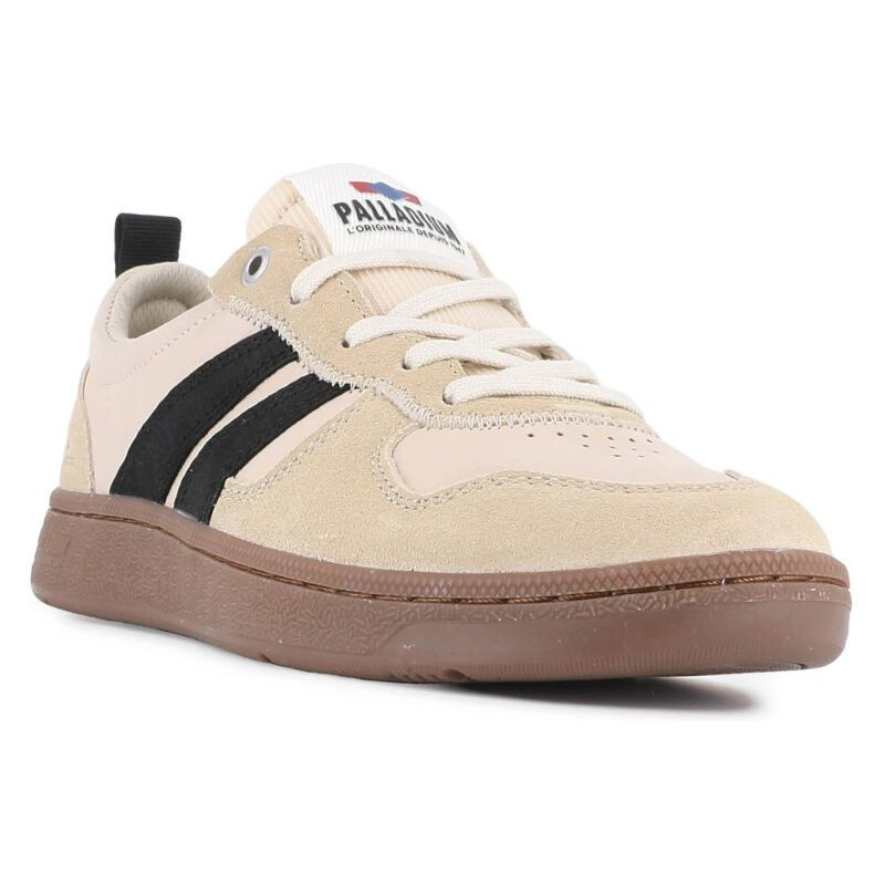 Palladium Pallacup Flame OG 74484-102-M Mandľové mlieko/čierna 65808067