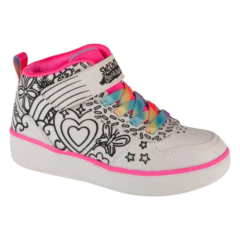 Skechers Sport Court 92 - Color Me Kicks 302213L-WMLT White 27 65808084