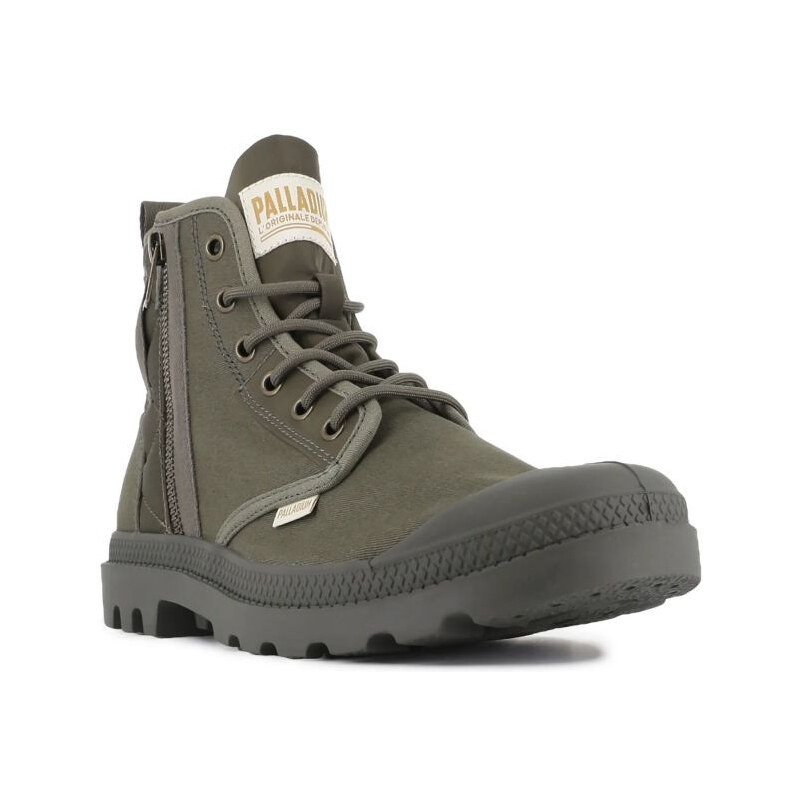 Palladium Pampa Detroit Zip 79500-325-M Olive Night 65808401