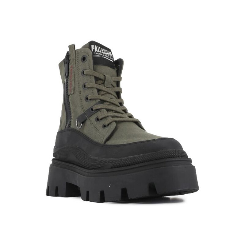 Palladium PALLASQUAD ZIP TX 99532-325 Olive Night 65808405