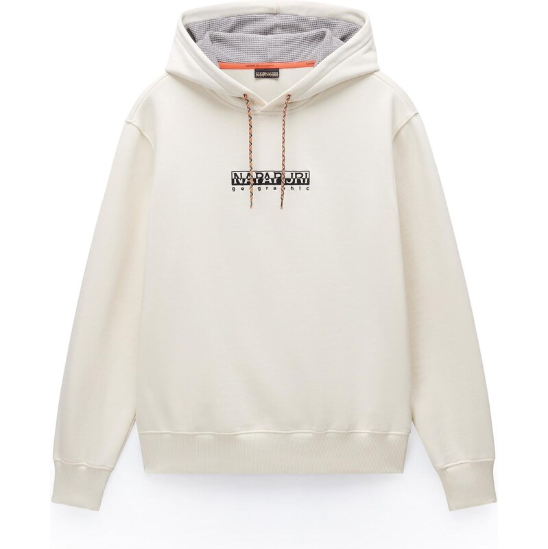 NAPAPIJRI Mikina B-Fiemme modrá / oranžová / čierna / prírodná biela 65812323