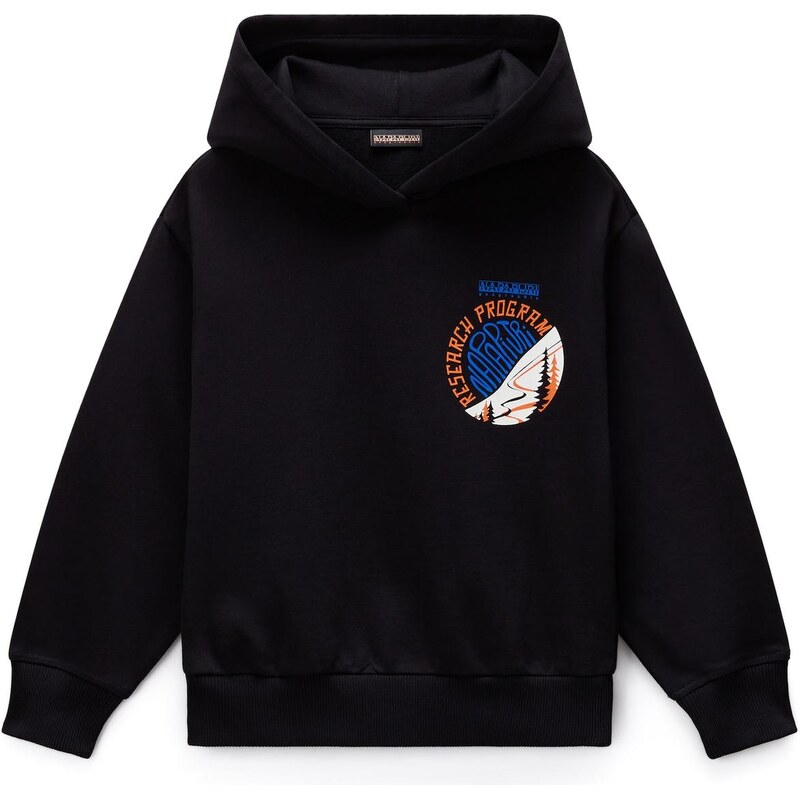 NAPAPIJRI Mikina Adige námornícka modrá / krvavo červená / čierna / 65815616