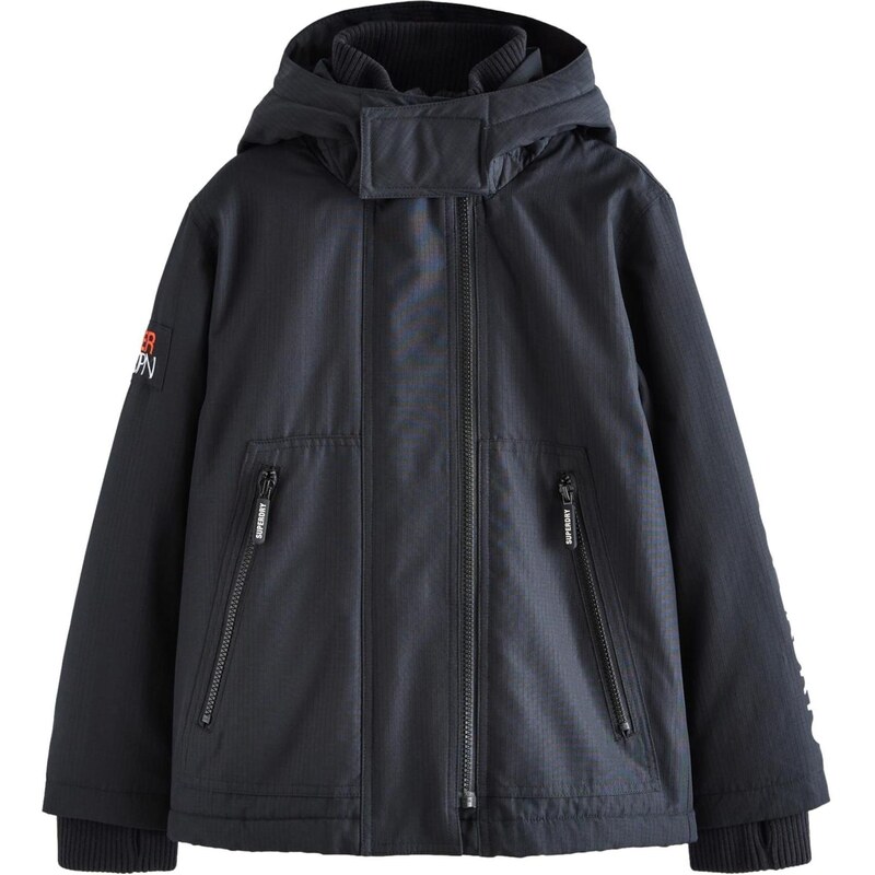 Superdry & Co Prechodná bunda čierna 65893272