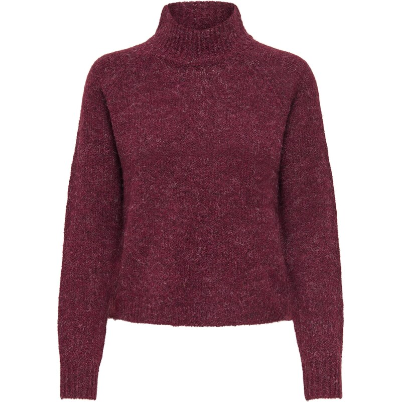 JDY Sveter ZOEY vínovo červená 65816809