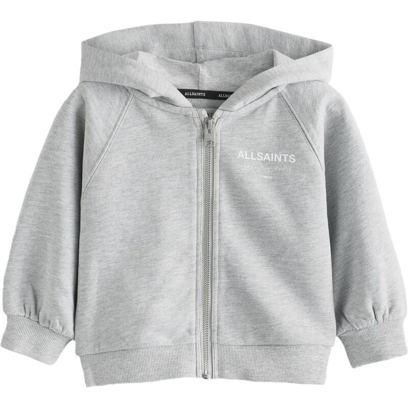 smALLSAINTS Tepláková bunda Underground sivá / biela 65816854