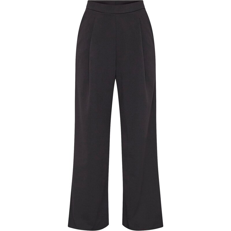 SISTERS POINT Plisované nohavice NEW GLUT čierna 65817041