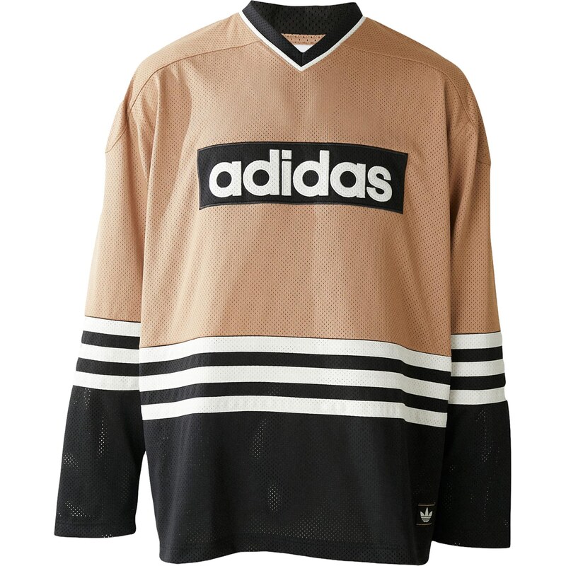 ADIDAS ORIGINALS Tričko HCKY kapučíno / čierna / biela 65817062