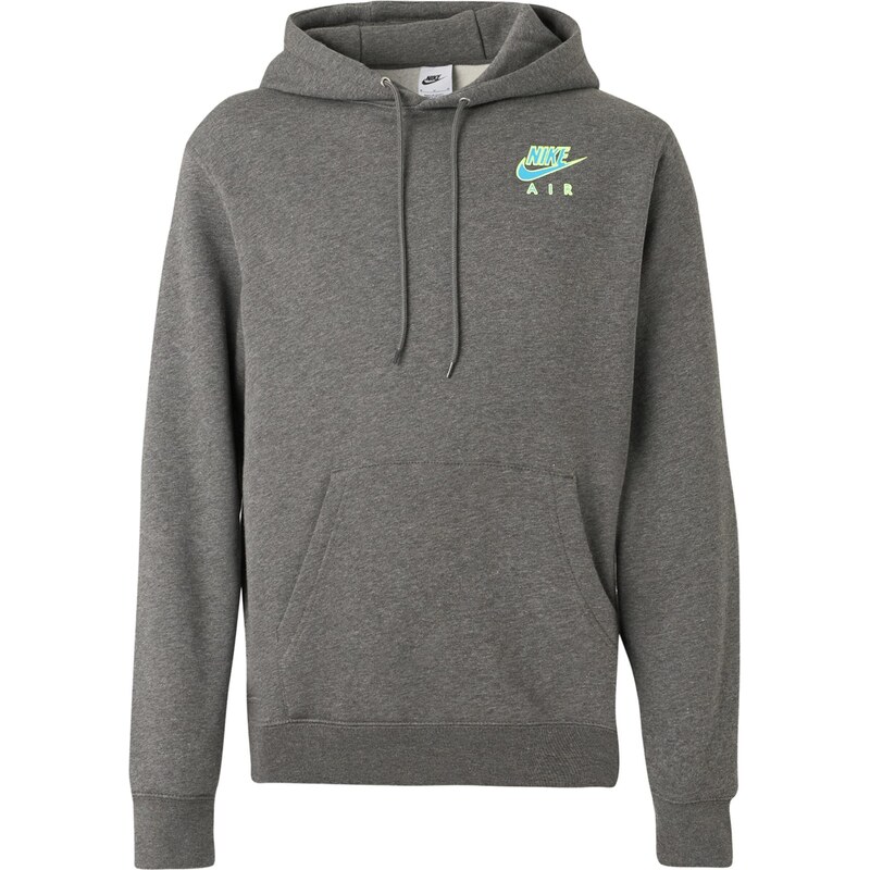 Nike Sportswear Mikina CLUB azúrová / pastelovo žltá / sivá melírovaná 65817090