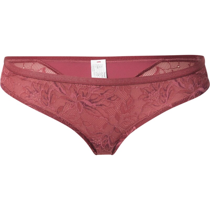 TRIUMPH Nohavičky Amourette Charm burgundská 65817154