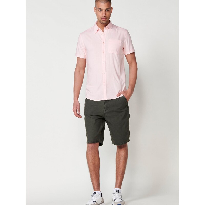 KOROSHI Košeľa ružová 65810834