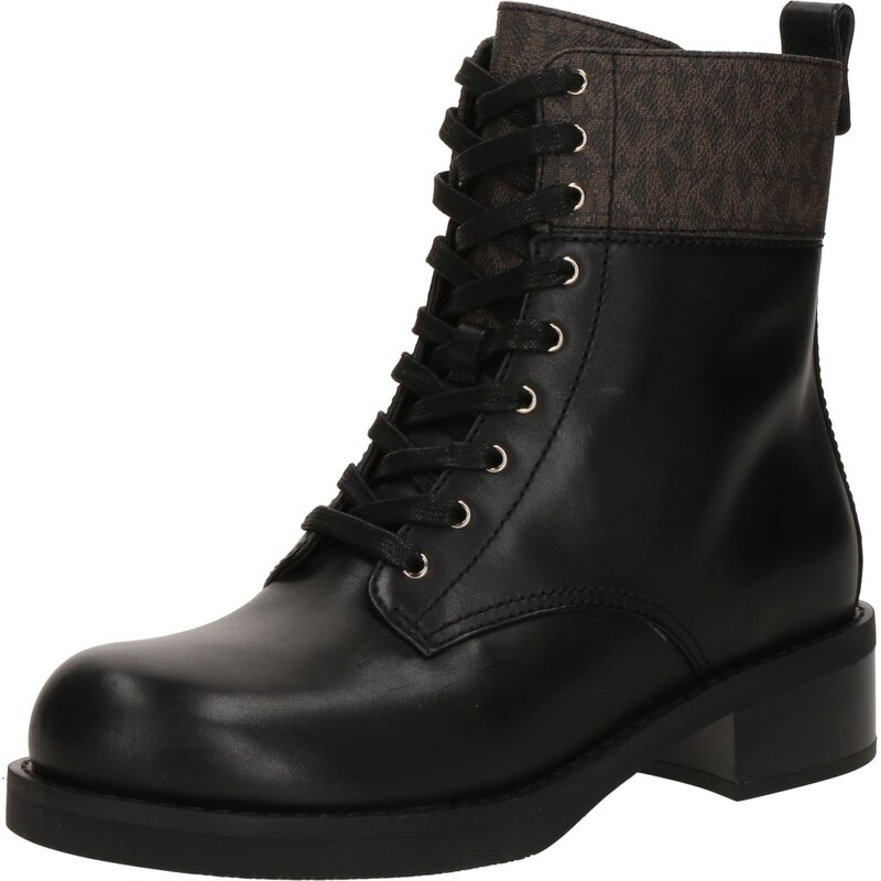 MICHAEL Michael Kors Šnurovacie členkové čižmy LYLE hnedá / čierna 65896683